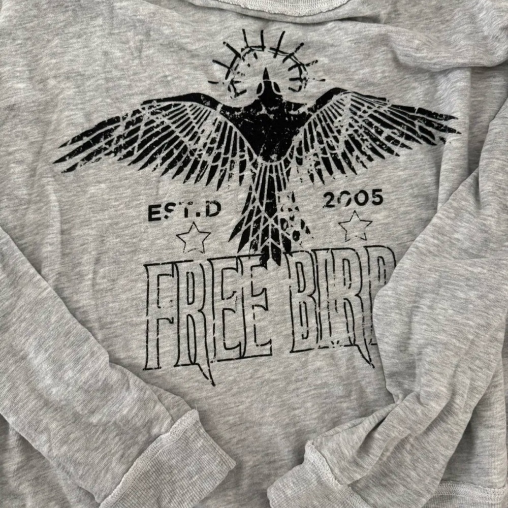 Chelsea & Violet Light Gray crewneck